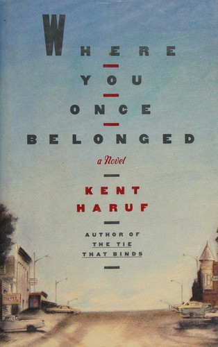 Cover for Where you once belonged