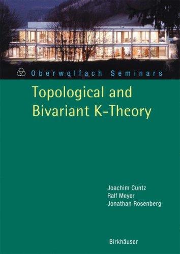 Cover for Topological and Bivariant K-Theory (Oberwolfach Seminars)