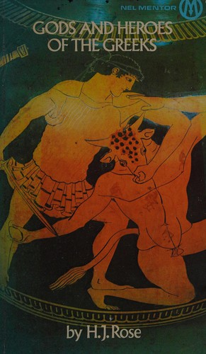 Cover for Gods and heroes of the Greeks
