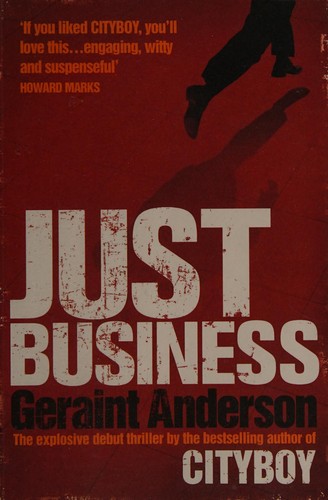 Cover for Just business