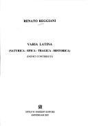 Cover for Varia latina