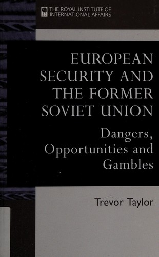 Cover for European Security and the Former Soviet Union