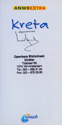 Cover for Kreta (ANWB extra)