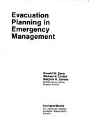Cover for Evacuation planning in emergency management