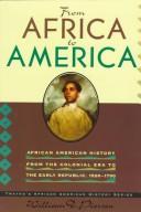 Cover for African American History Series - From Africa to America