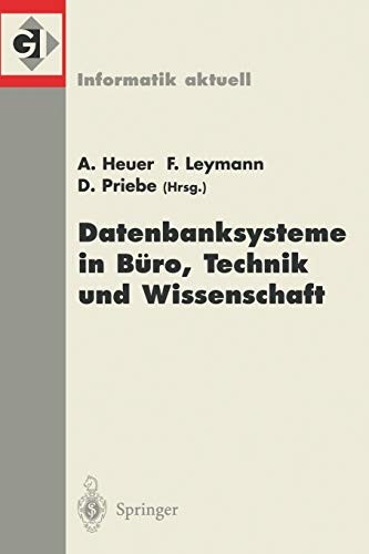 Cover for Datenbanksysteme in Büro, Technik und Wissenschaft