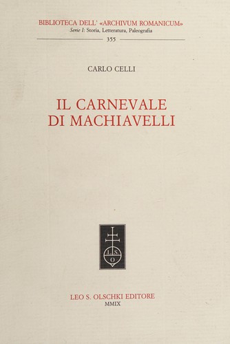 Cover for Il carnevale di Machiavelli