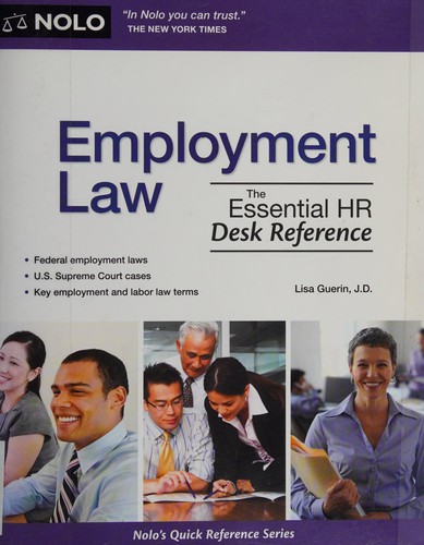 Cover for Employment law