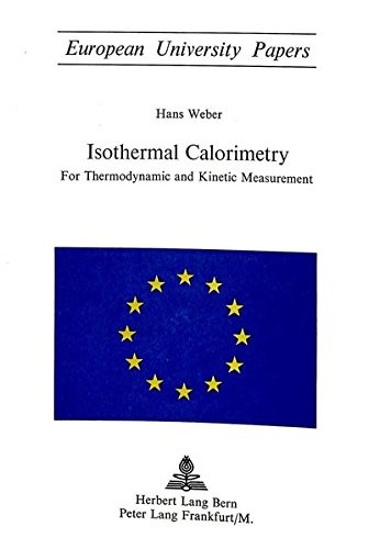 Cover for Isothermal calorimetry.
