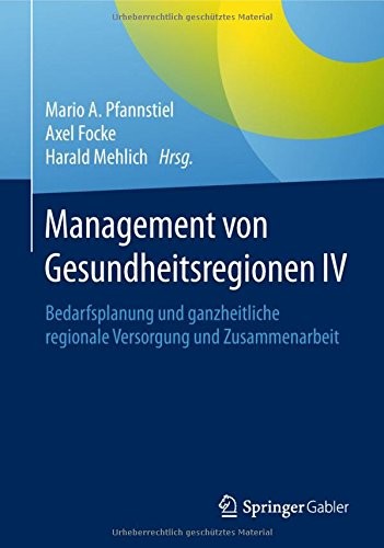 Cover for Management von Gesundheitsregionen IV