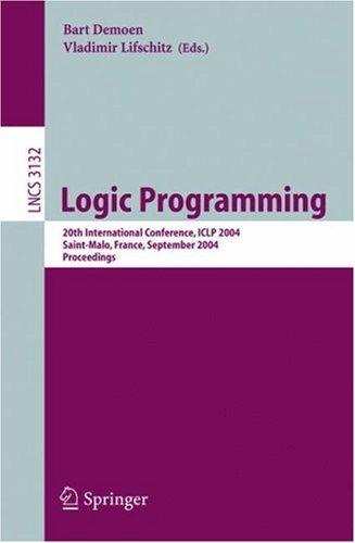 Cover for Logic Programming