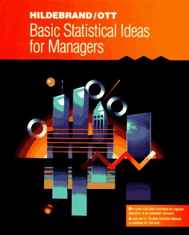 Cover for Basic statistical ideas for managers