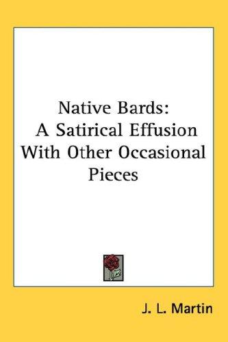 Cover for Native Bards