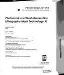Cover for Photomask and next-generation lithography mask technology XI