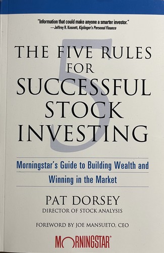 Cover for Five Rules for Successful Stock Investing