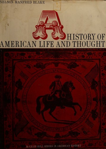 Cover for A history of American life and thought.
