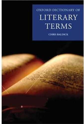 Cover for THE OXFORD DICTIONARY OF LITERARY TERMS