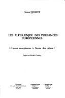 Cover for Les Alpes, enjeu des puissances européennes