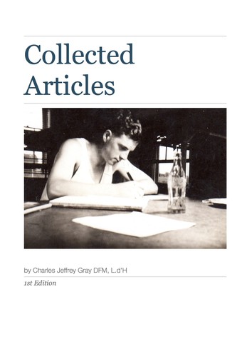 Cover for Collected Articles