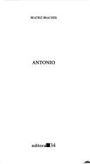 Cover for Antonio