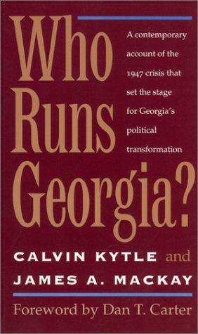 Cover for Who runs Georgia?
