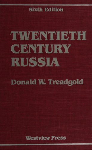 Cover for Twentieth century Russia