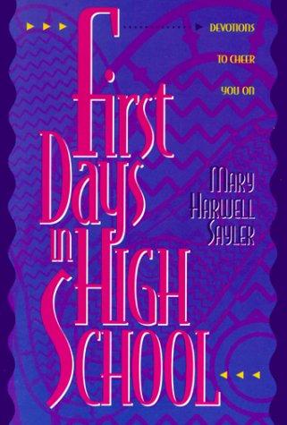 Cover for First days in high school