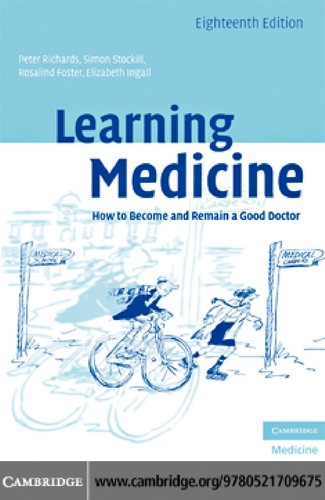 Cover for Learning medicine
