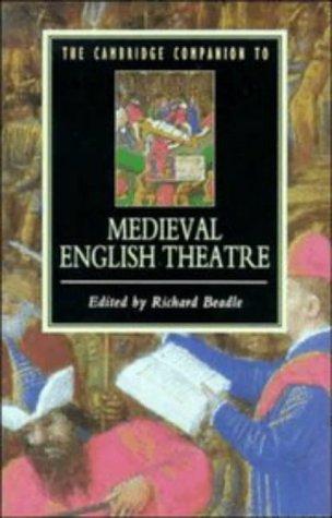 Cover for The Cambridge companion to medieval English theatre