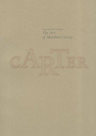 Cover for Typographically speaking