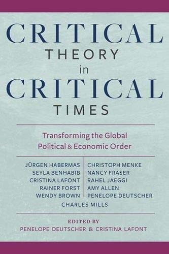 Cover for Critical Theory in Critical Times