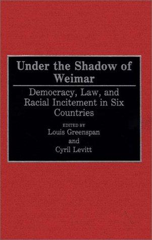 Cover for Under the Shadow of Weimar