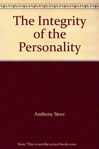 Cover for The integrity of the personality