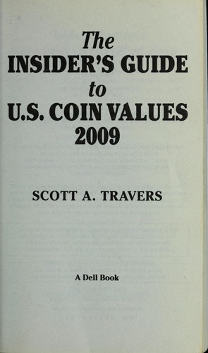 Cover for The insider's guide to U.S. coin values 2009