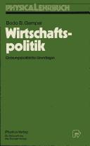 Cover for Wirtschaftspolitik
