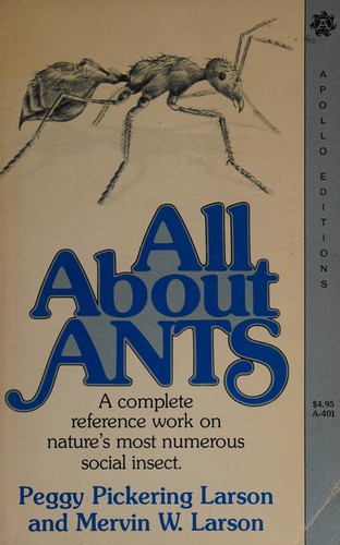 Cover for All About Ants