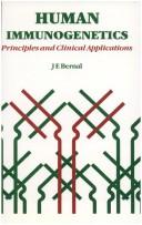 Cover for Human immunogenetics
