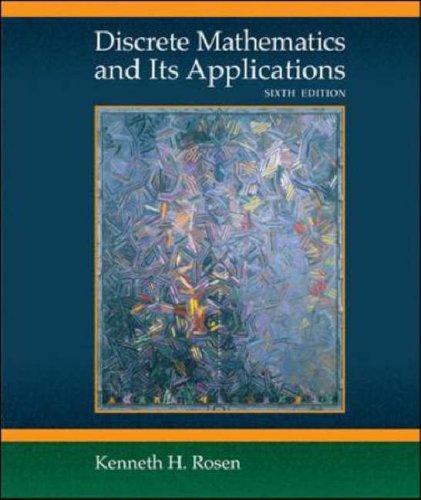 Cover for Discrete Mathematics and Its Applications