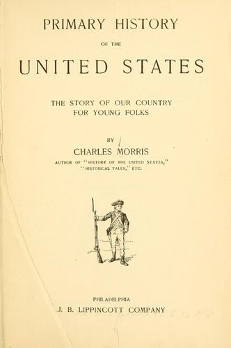 Cover for Primary history of the United States