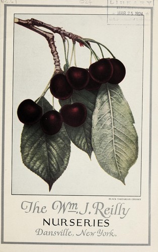 Cover for Wholesale price list for spring 1924