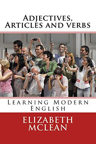 Cover for Adjectives, Articles and verbs