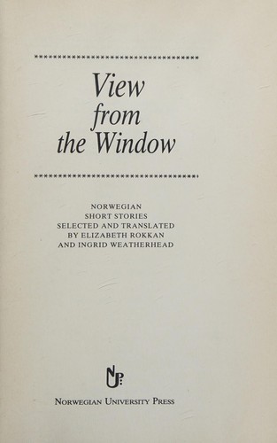 Cover for View from the window