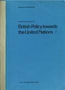 Cover for British policy towards the United Nations.
