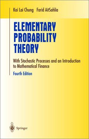 Cover for Elementary Probability Theory