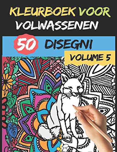 Cover for kleurboek voor volwassenen | Volume 5 |