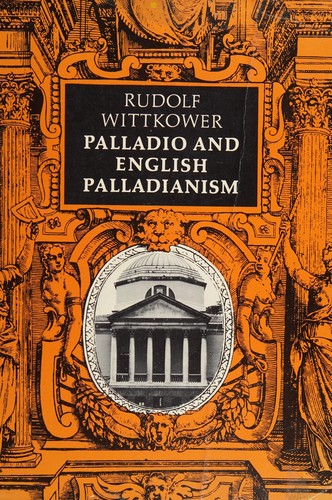 Cover for Palladio and English Palladianism