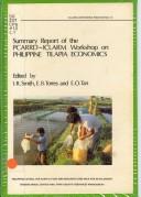 Cover for Summary report of the PCARRD-ICLARM Workshop on Philippines Tilapia Economics