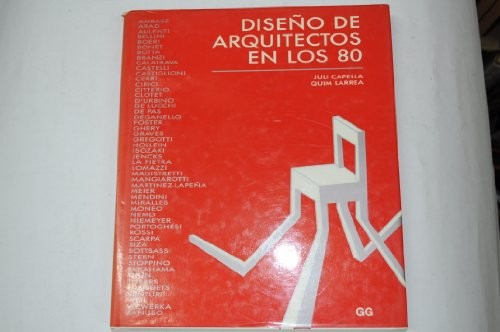 Cover for Diseño de arquitectos en los 80