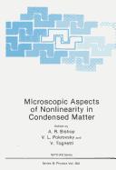 Cover for Microscopic aspects of nonlinearity in condensed matter