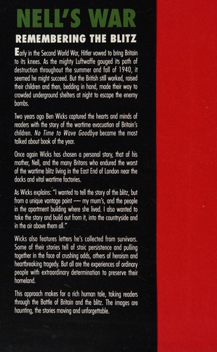 Cover for Nell's war